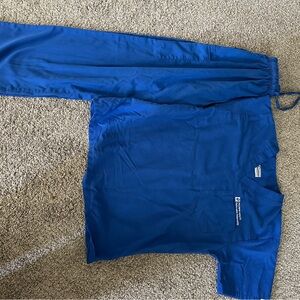 Royal Blue Scrub Set